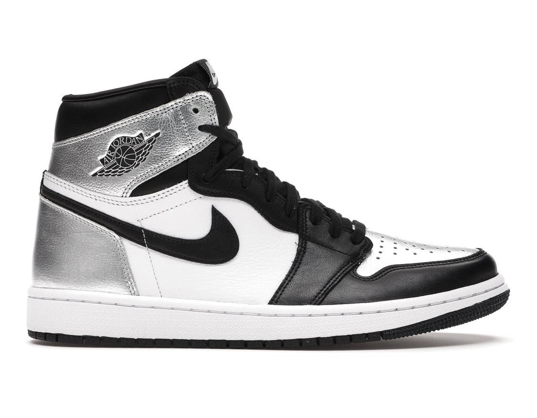 Nike Jordan 1 Retro High Silver Toe (W)