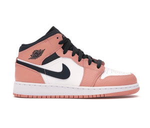 Nike Air Jordan 1 Mid Pink Quartz (GS)