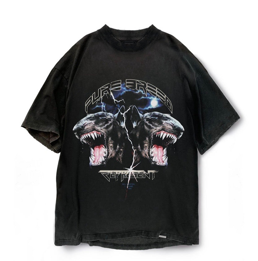 Represent Pure Breed Tee - Vintage Black