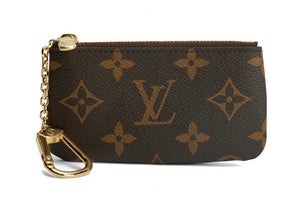 Louis Vuitton Key Pouch Monogram Brown Bag