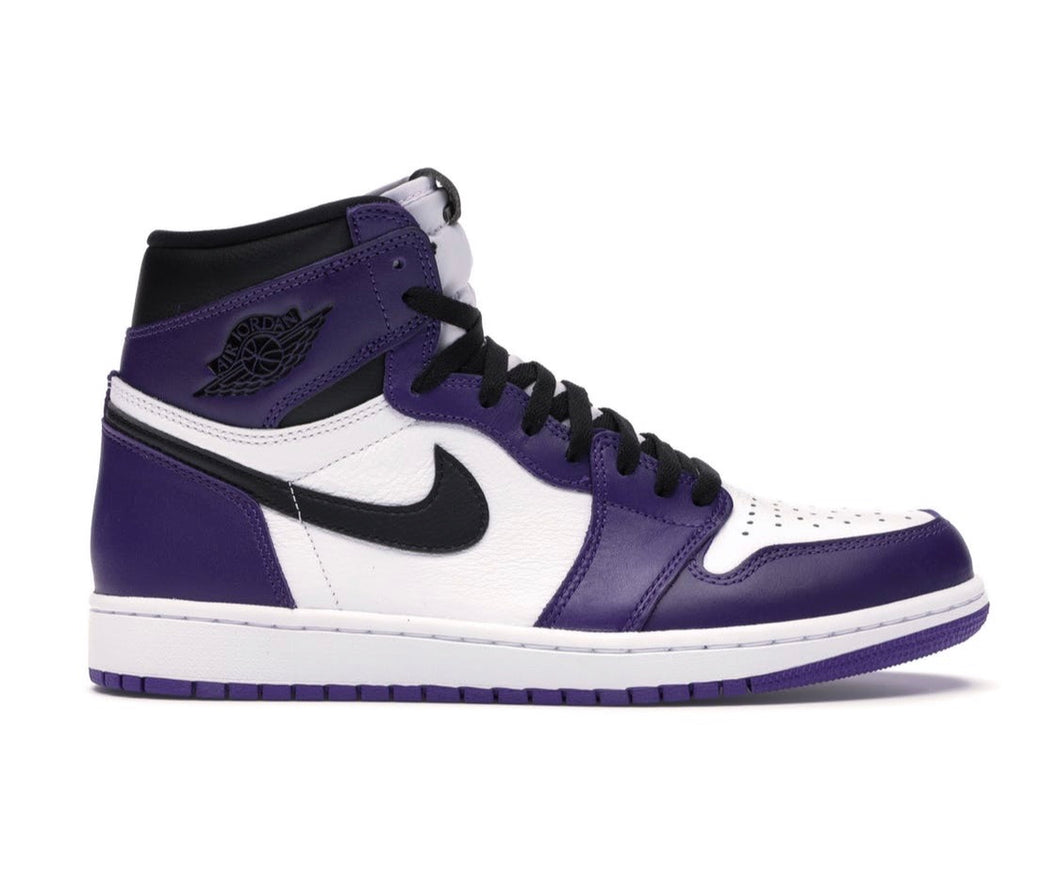 Nike Air Jordan 1 Retro High Court Purple White