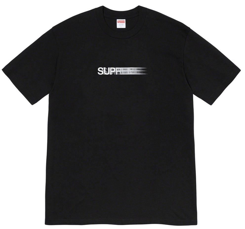 Supreme Motion Logo Tee Black