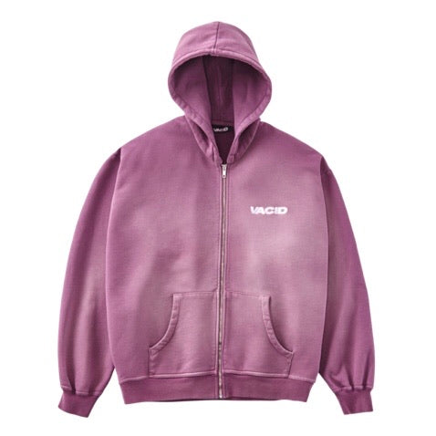 VACID ZIP-HOODIE BERRY